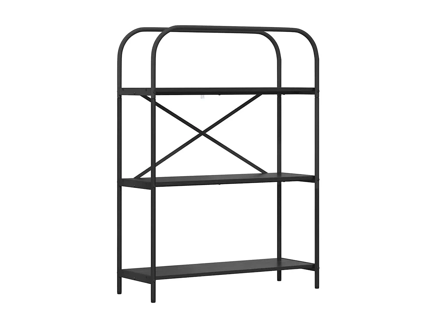 Bibliothèque Chêne noir 80 x 30 x 109 cm Bois d'ingénierie