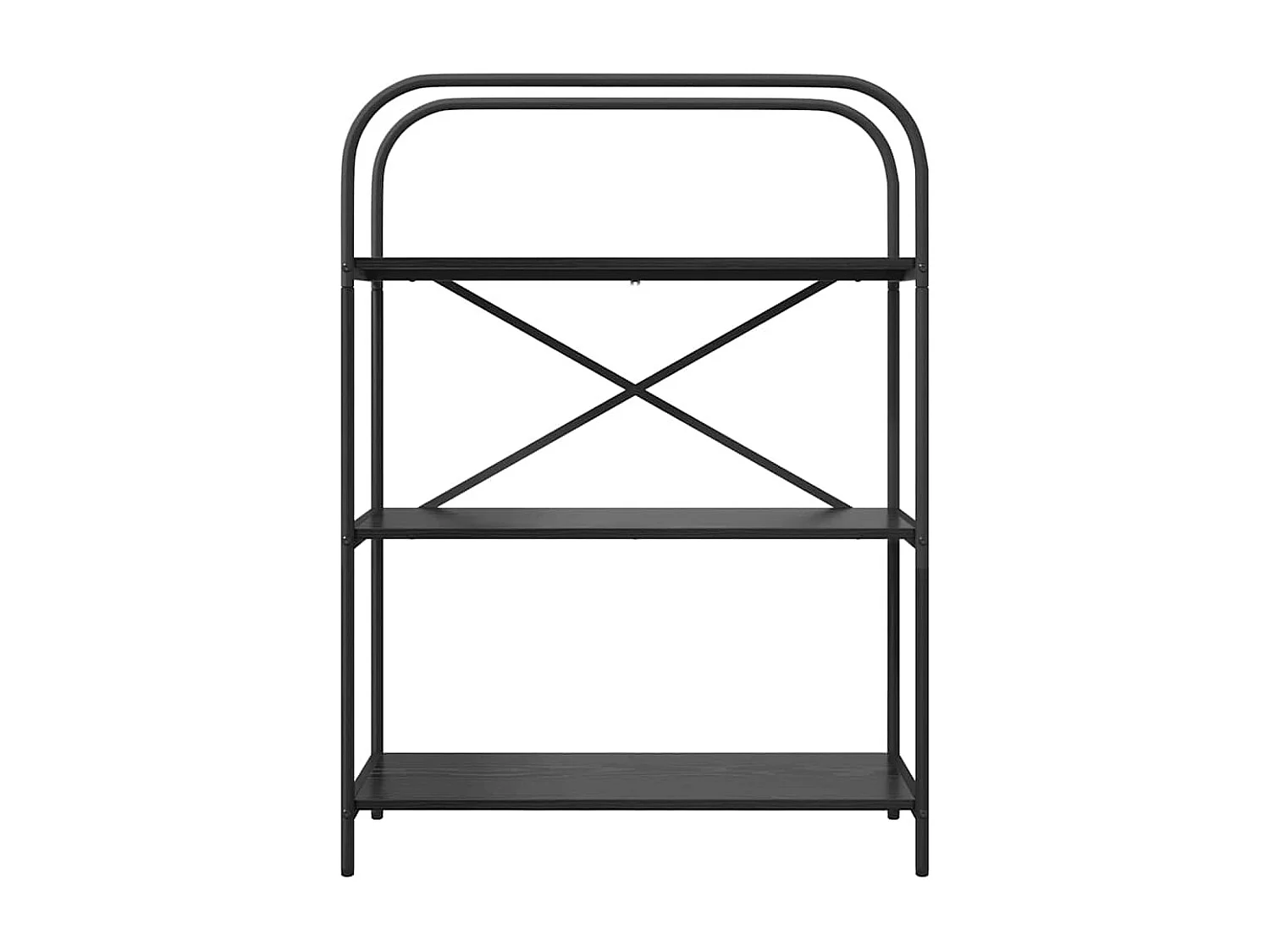 Bibliothèque Chêne noir 80 x 30 x 109 cm Bois d'ingénierie