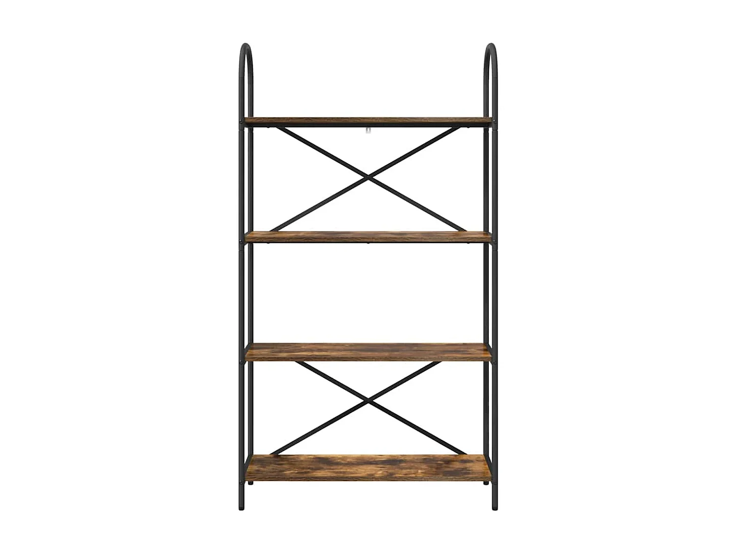 Estante Carvalho fumado 80 x 30 x 146 cm Madeira processada