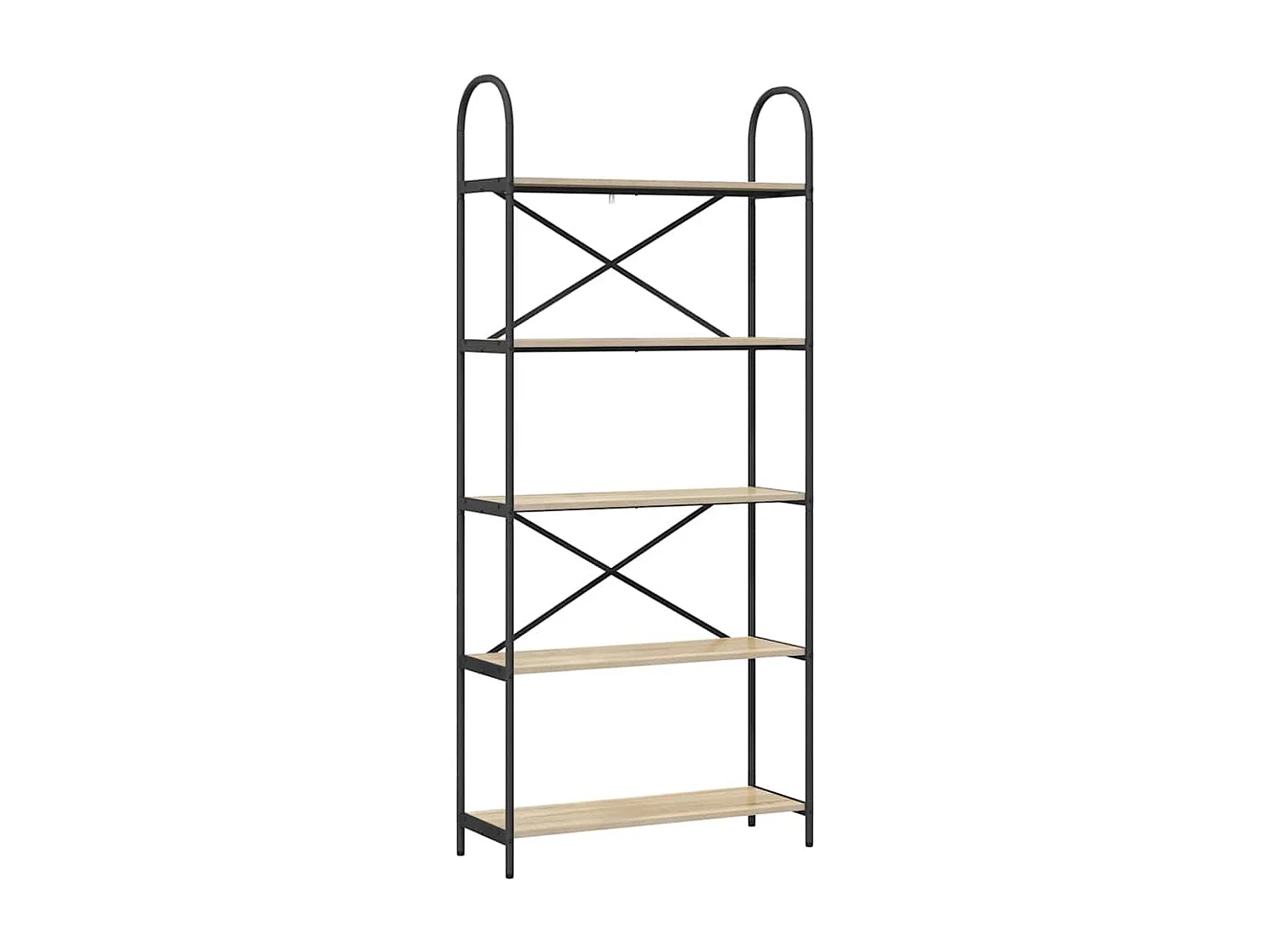 Bibliothèque Chêne sonoma 80 x 30 x 183 cm Bois d'ingénierie