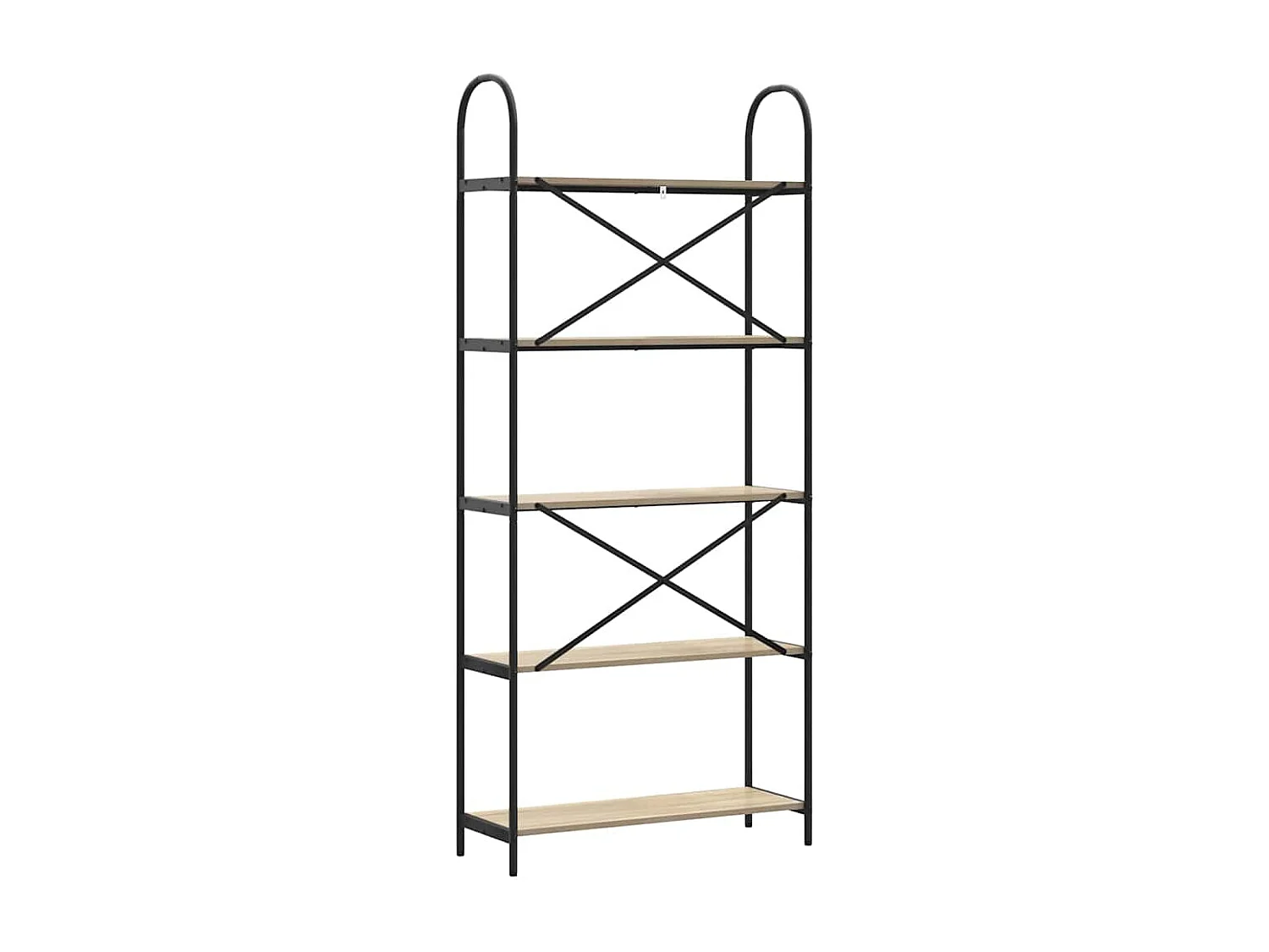 Bibliothèque Chêne sonoma 80 x 30 x 183 cm Bois d'ingénierie