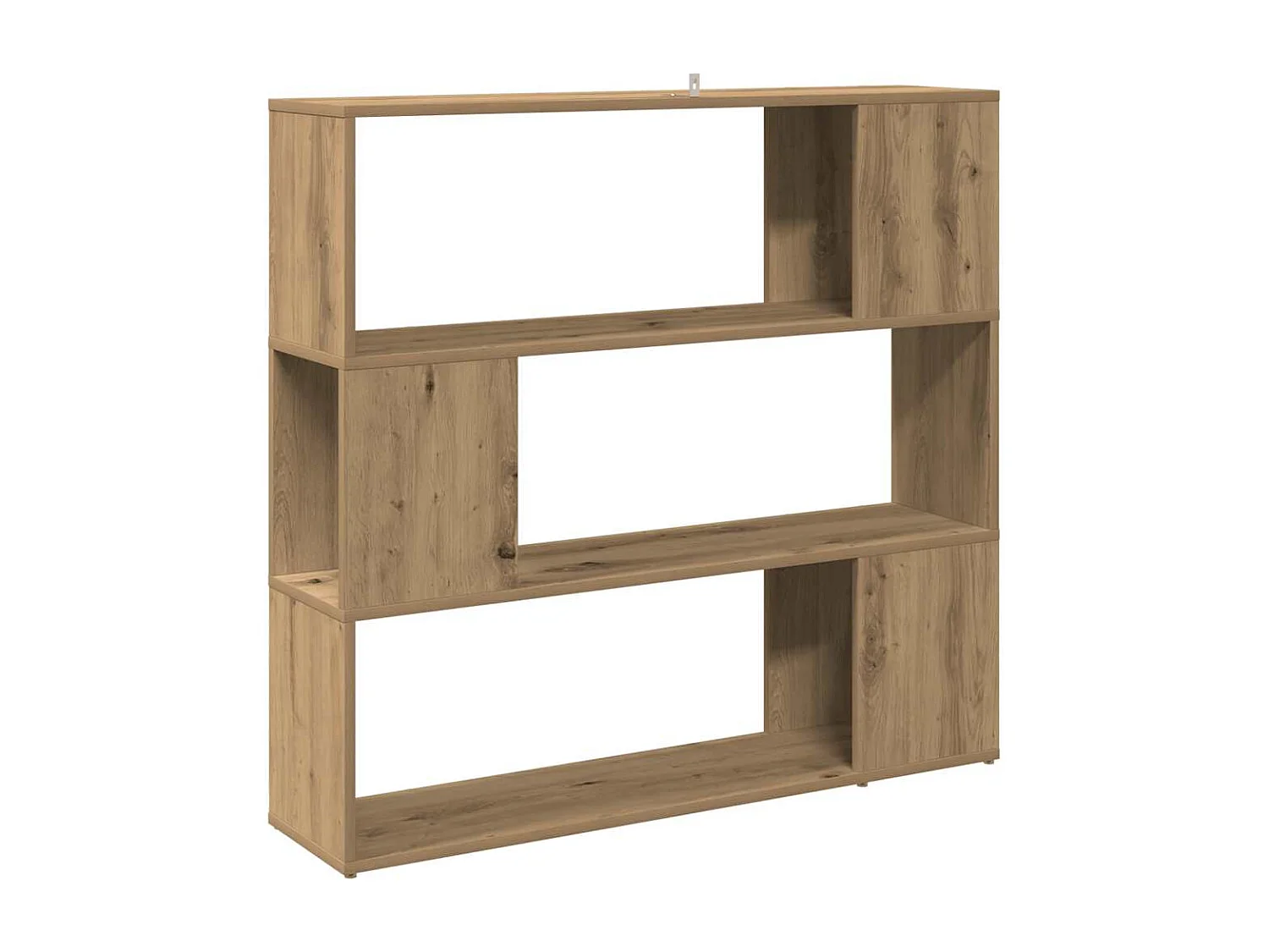 Bibliothèque/Séparateur de pièce chêne artisanal 100x24x94 cm