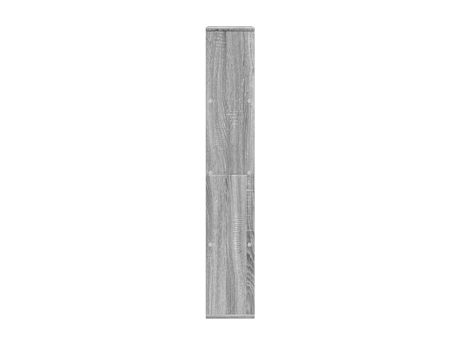 Estantería de madera de ingeniería gris Sonoma 60x20x120 cm