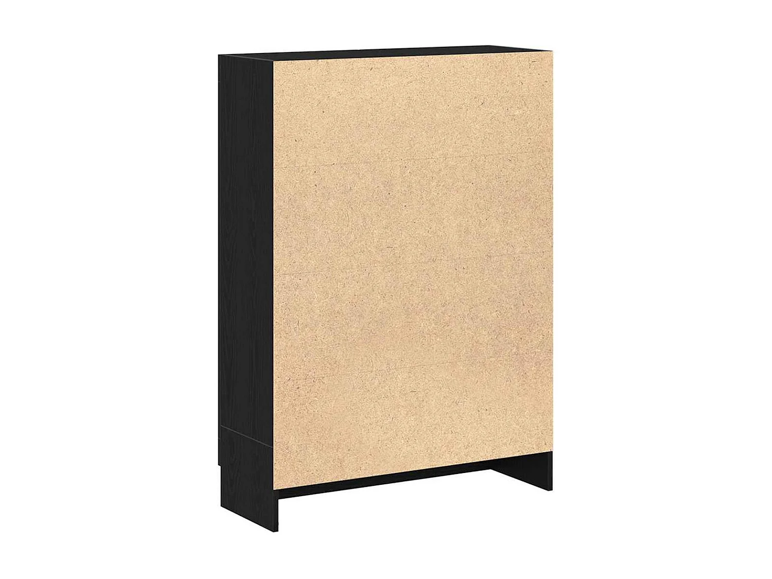 Bibliothèque chêne noir 82,5x30,5x115 cm bois d'ingénierie