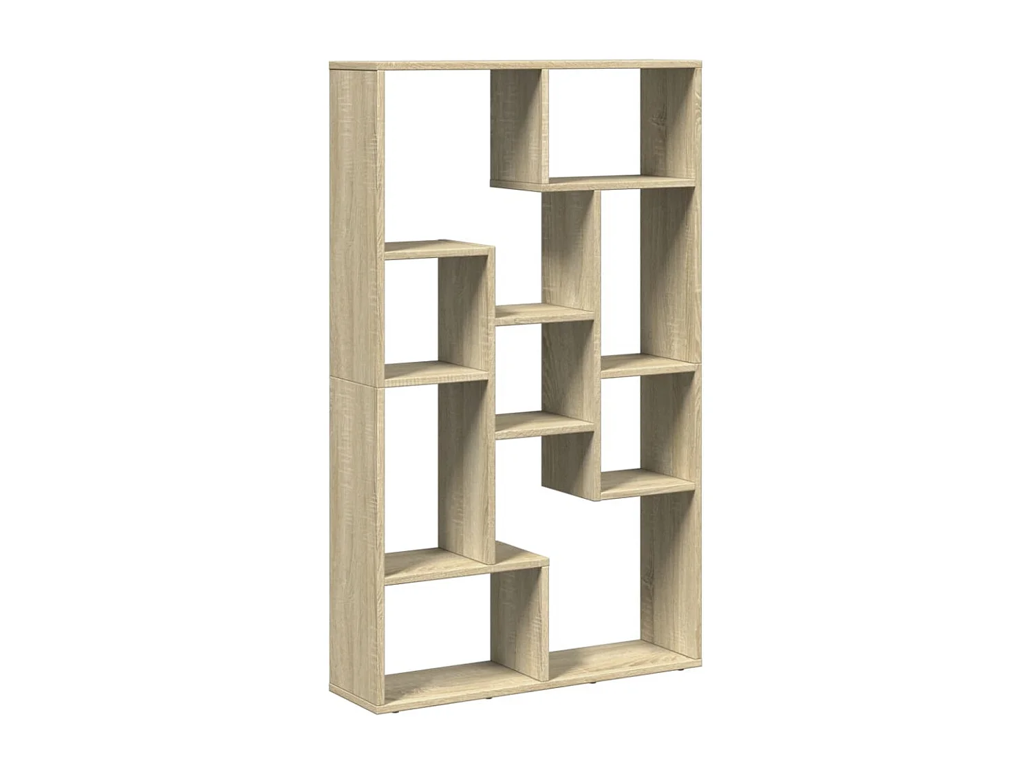 Bibliothèque chêne sonoma 72x20x120 cm bois d'ingénierie