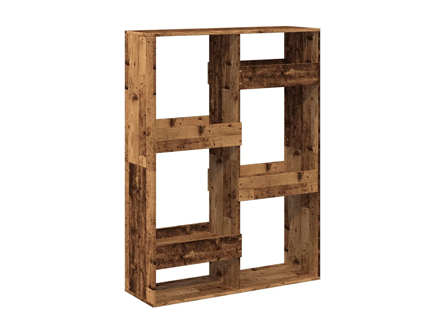 Bibliothèque vieux bois 100x33x135 cm bois d'ingénierie