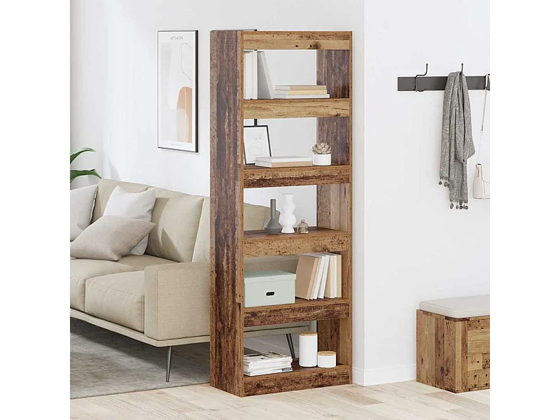 Estantería para libros Madera vieja 60 x 30 x 166 cm