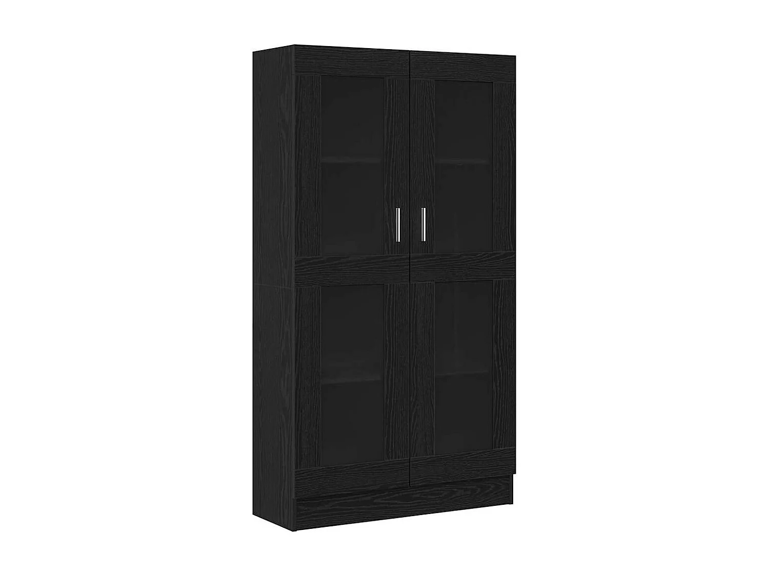 Bibliothèque Chêne noir 82.5 x 30.5 x 150 cm Bois d'ingénierie