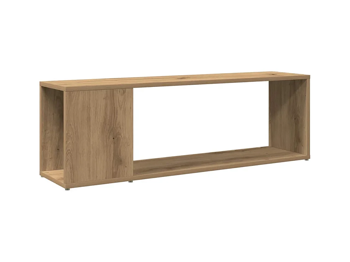 Mueble para TV madera de ingeniería roble artisan 100x24x32 cm