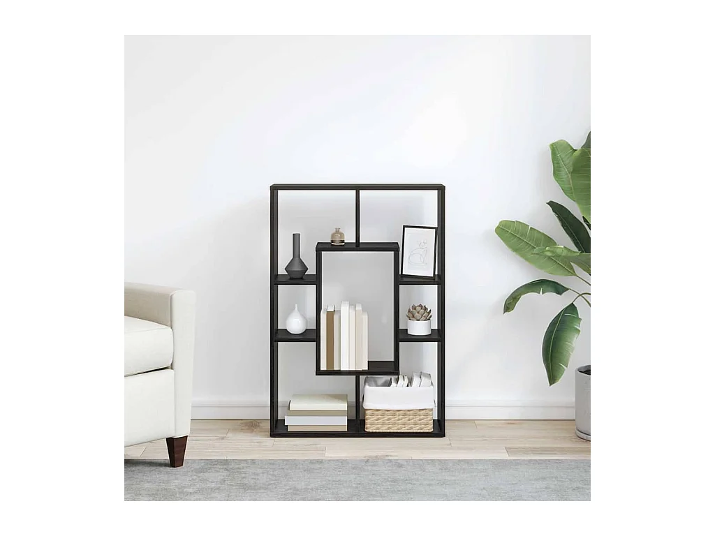 Bibliothèque Chêne noir 63 x 20 x 90 cm Bois d'ingénierie