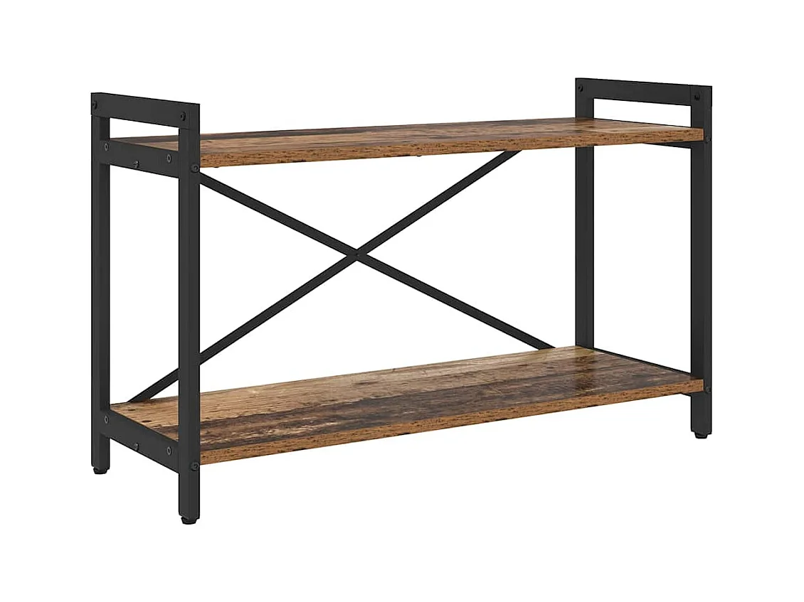 Bibliothèque Bois ancien 80 x 30 x 48.5 cm Bois d'ingénierie