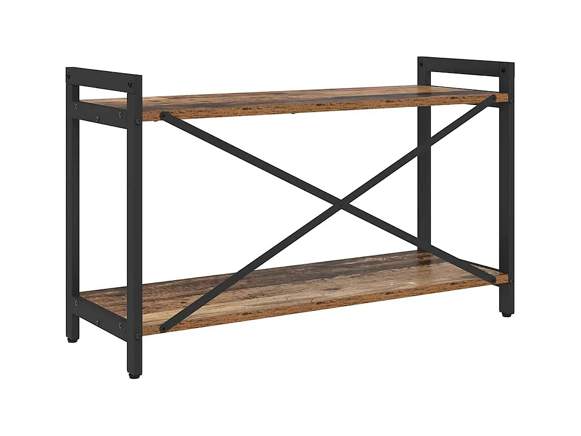 Bibliothèque Bois ancien 80 x 30 x 48.5 cm Bois d'ingénierie