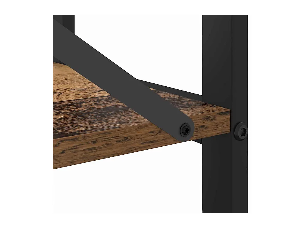 Bibliothèque Bois ancien 80 x 30 x 48.5 cm Bois d'ingénierie