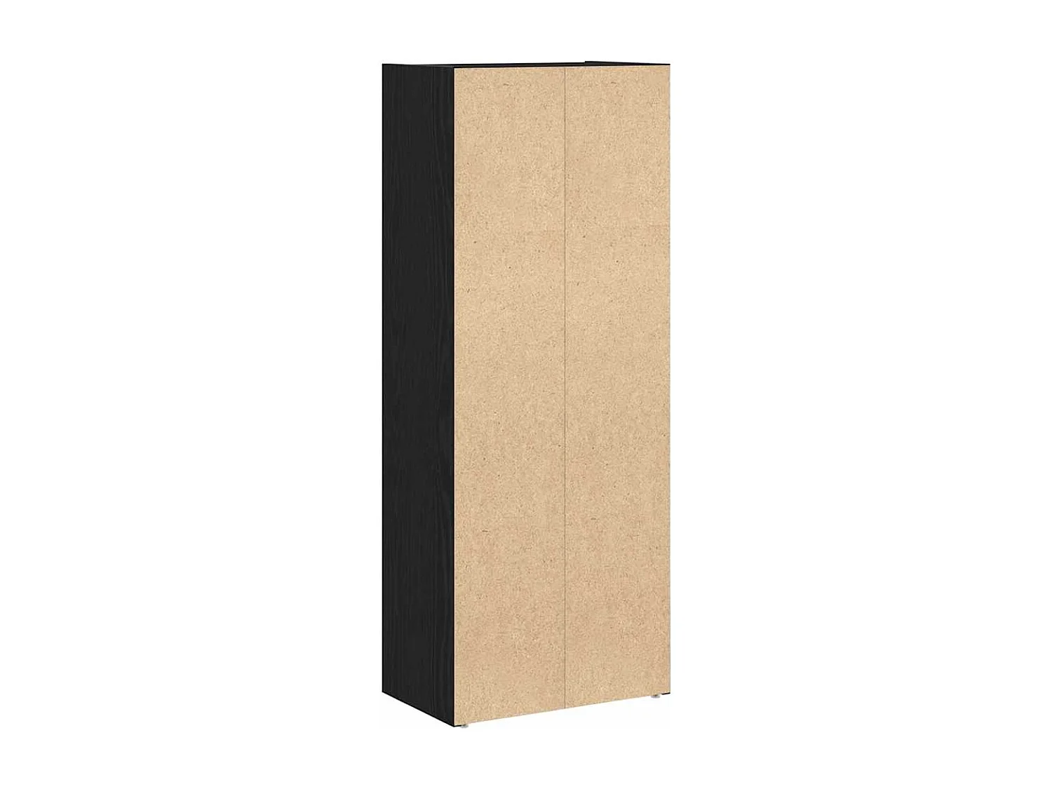 Bibliothèque chêne noir 40x24x102 cm bois d'ingénierie