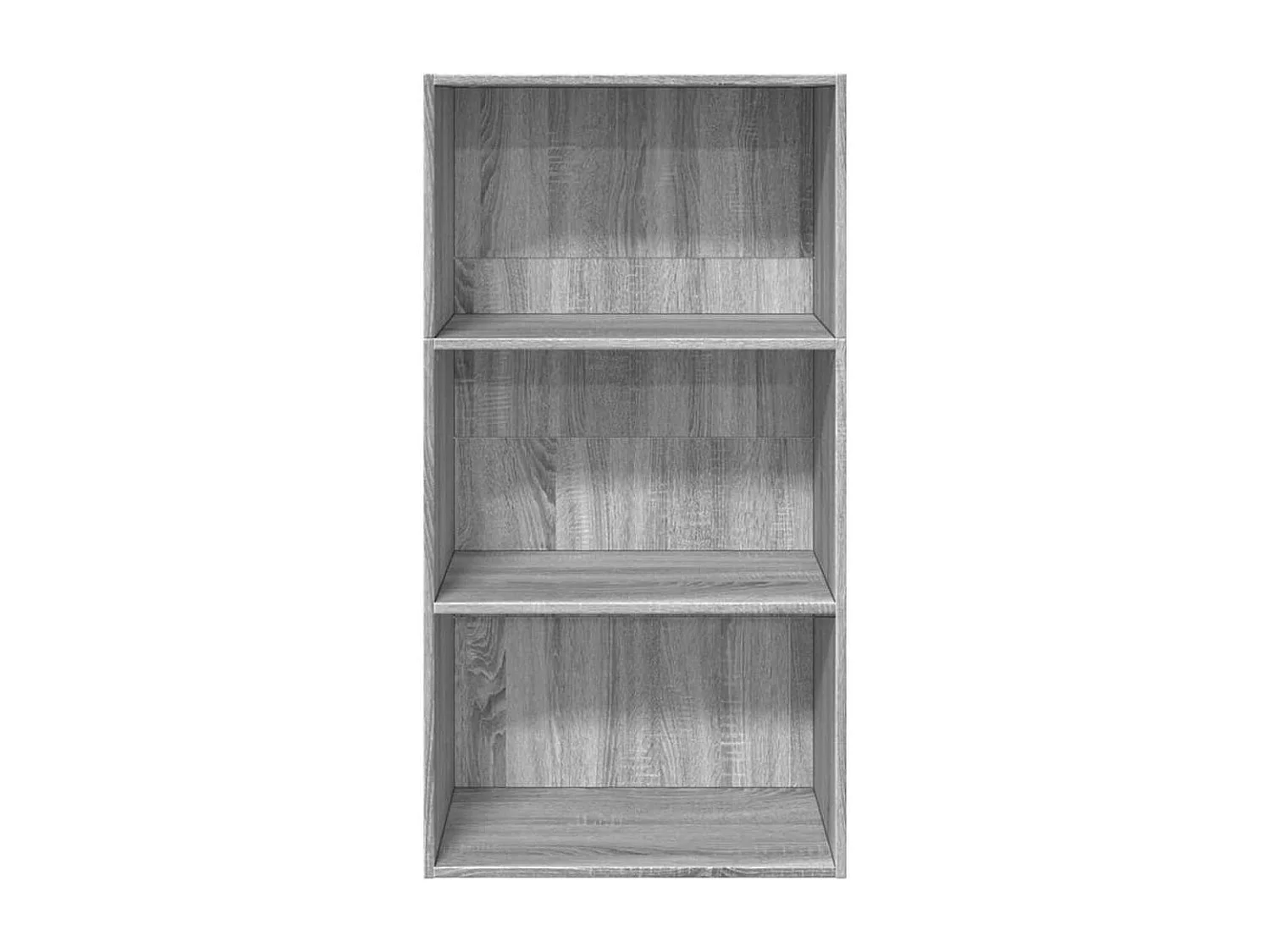 Bibliothèque sonoma gris 60x30x114 cm bois d'ingénierie