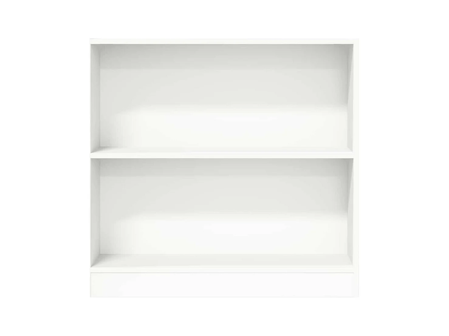 Bibliothèque blanc 80x24x75 cm bois d'ingénierie