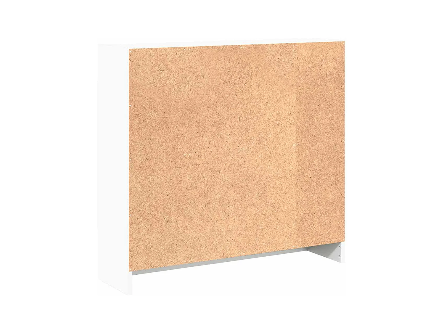 Bibliothèque blanc 80x24x75 cm bois d'ingénierie