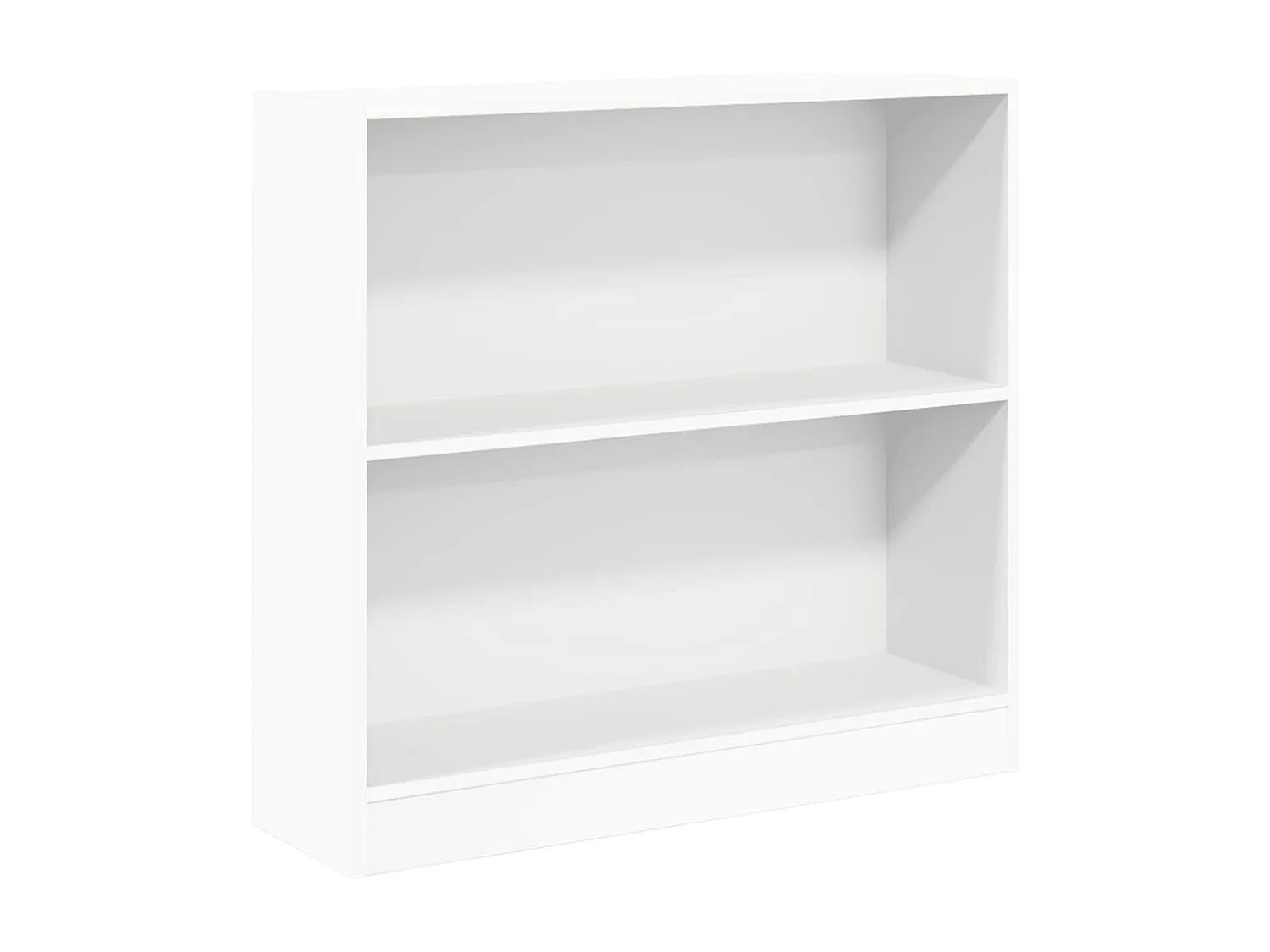 Bibliothèque blanc 80x24x75 cm bois d'ingénierie