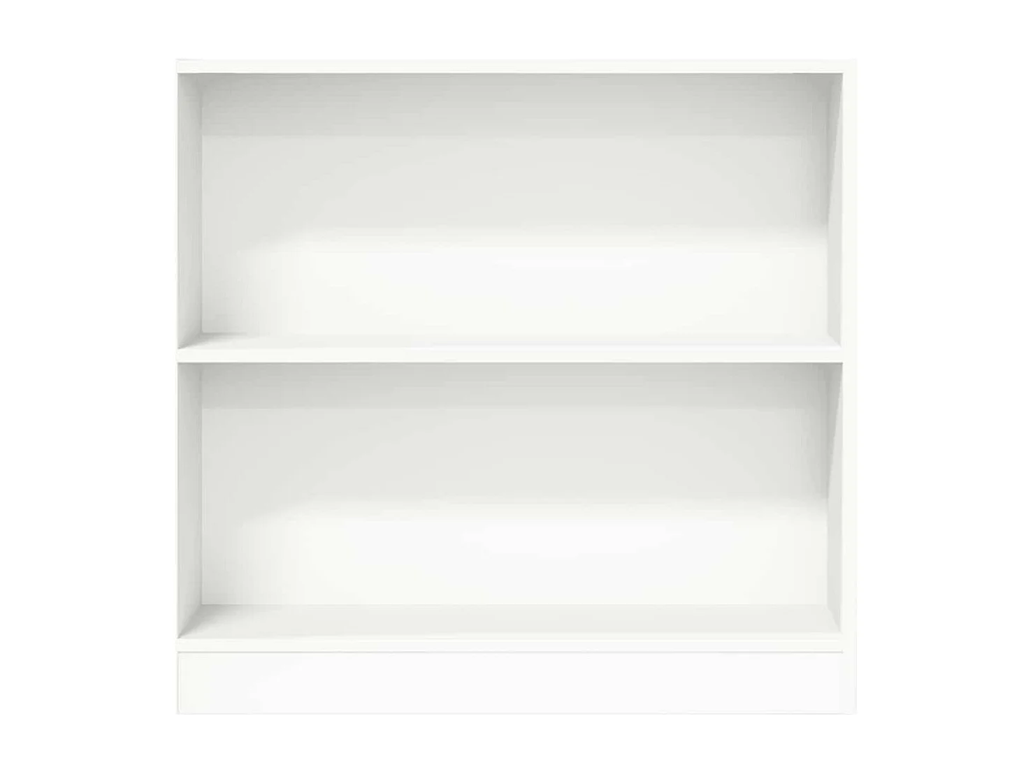 Bibliothèque blanc 80x24x75 cm bois d'ingénierie