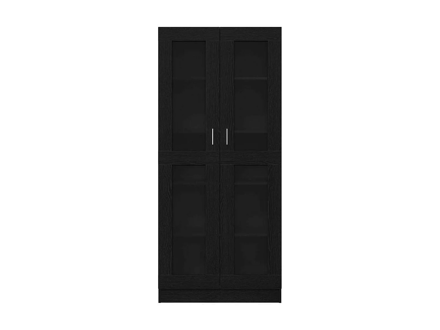 Bibliothèque Chêne noir 82.5 x 30.5 x 185 cm Bois d'ingénierie