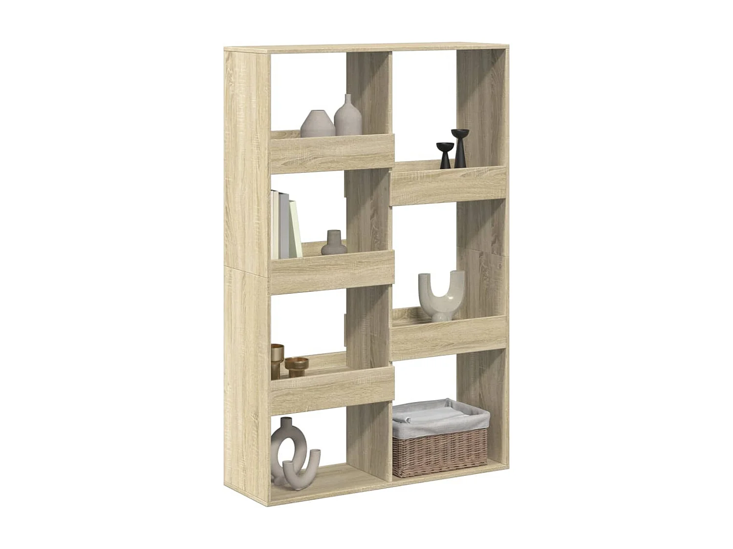 Separador de ambientes madera roble Sonoma 100x33x155,5 cm