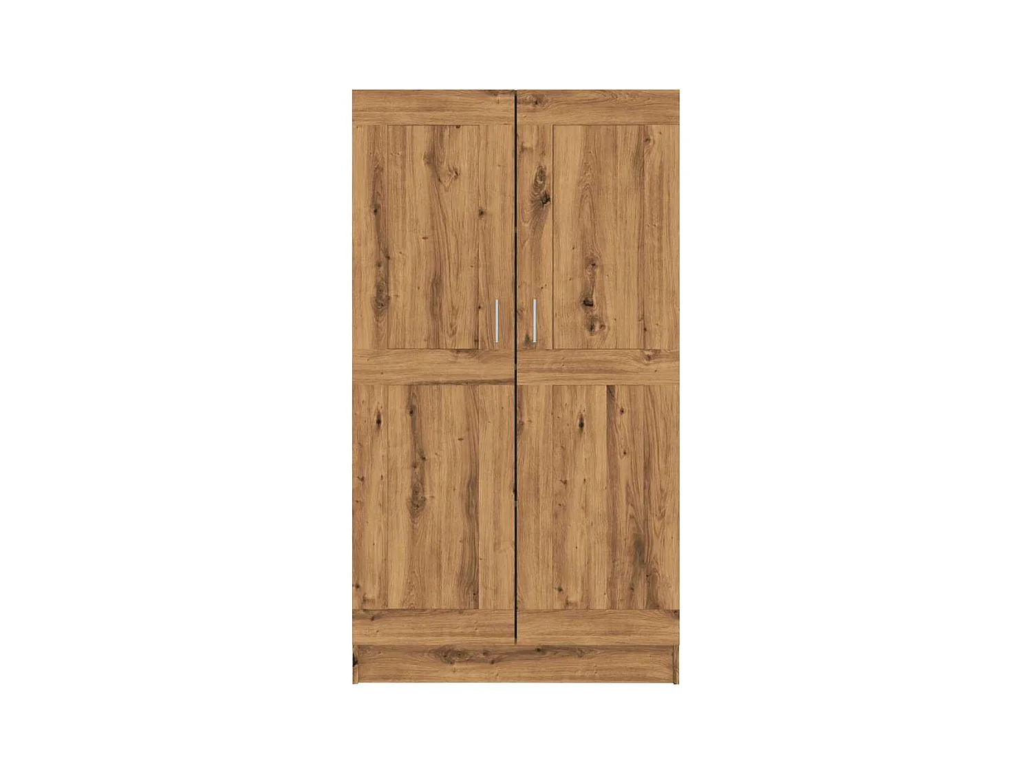 Bibliothèque chêne artisanal 82,5x30,5x150 cm bois d'ingénierie