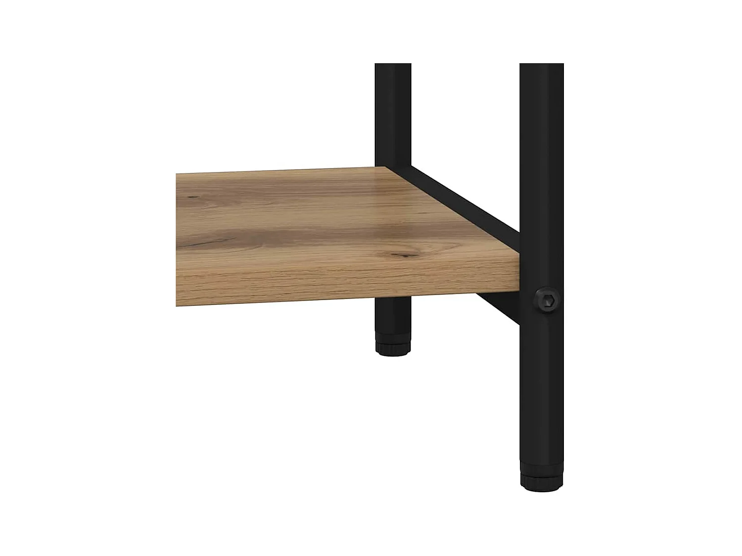 Bibliothèque chêne artisanal 40 x 30 x 183 cm Bois d'ingénierie