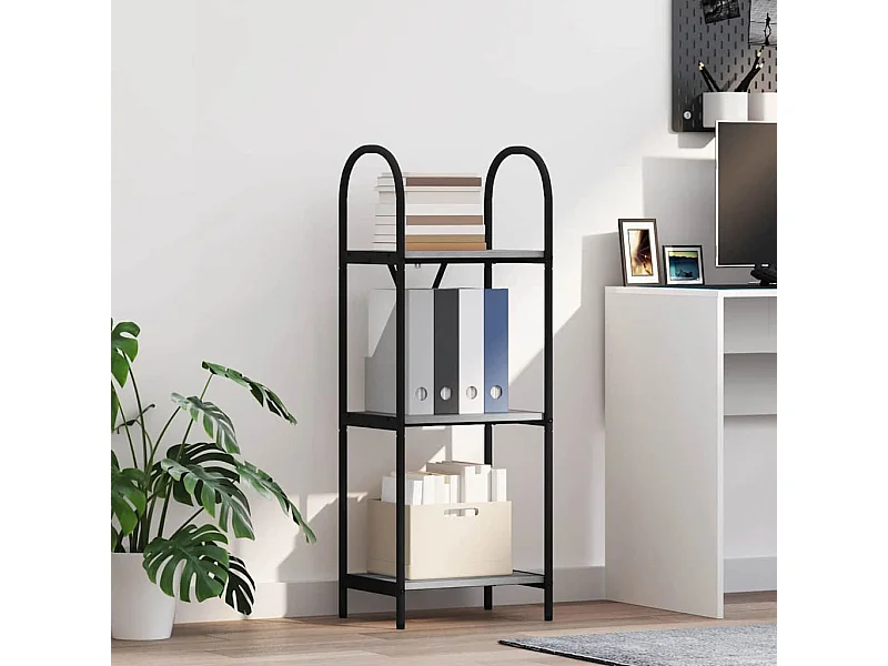 Estante de libros Gris sonoma 40 x 30 x 109 cm