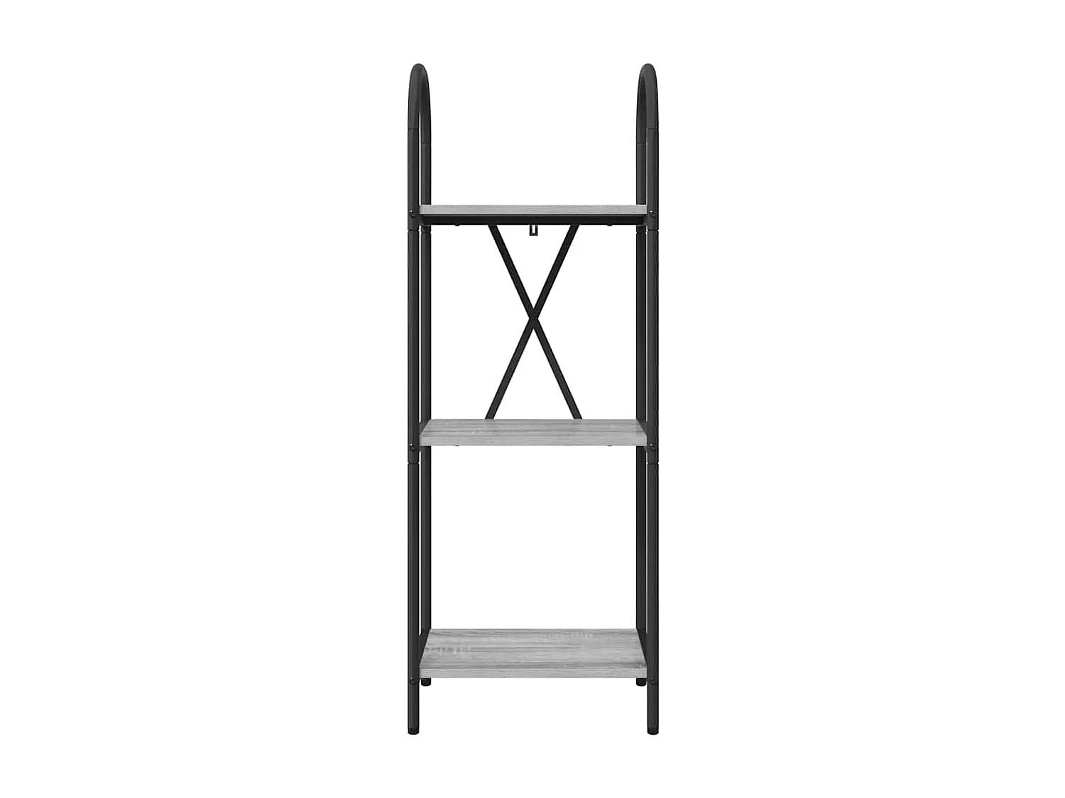 Bibliothèque Sonoma gris 40 x 30 x 109 cm Bois d'ingénierie