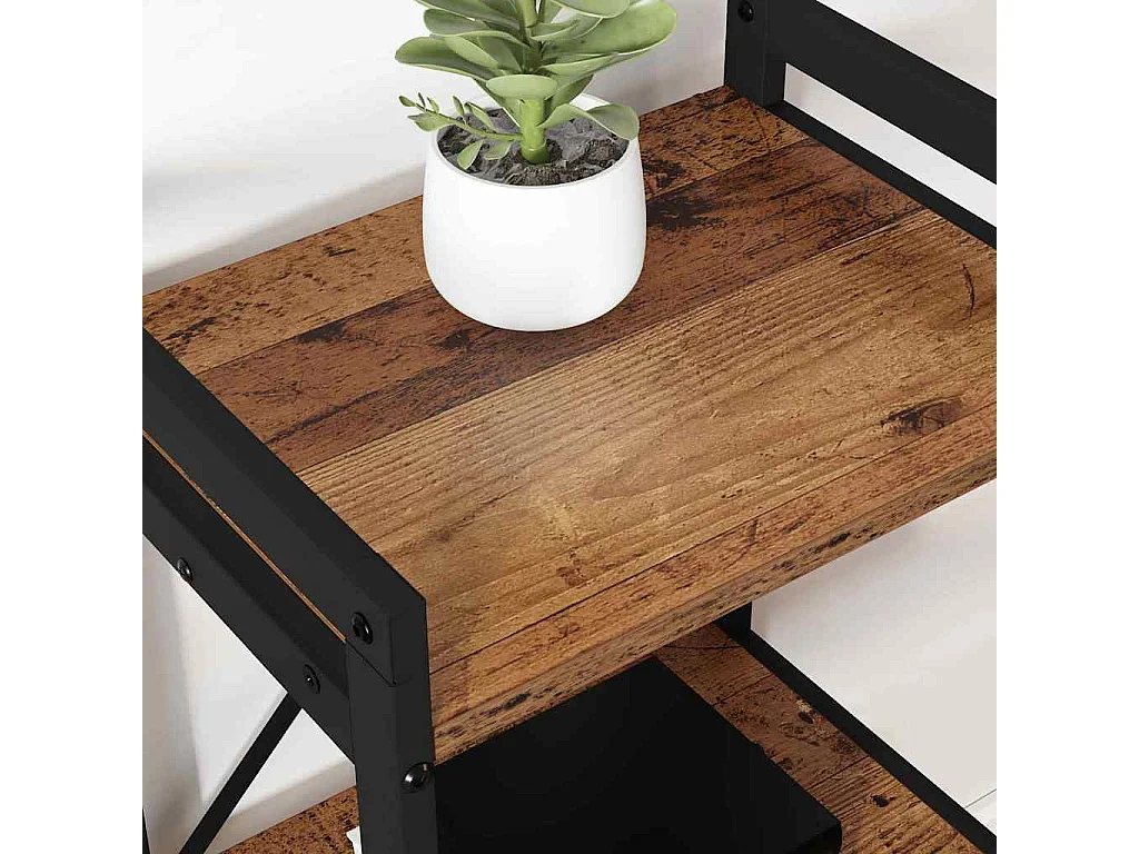 Estantería Madera vieja 60 x 30 x 83 cm Madera contrachapada