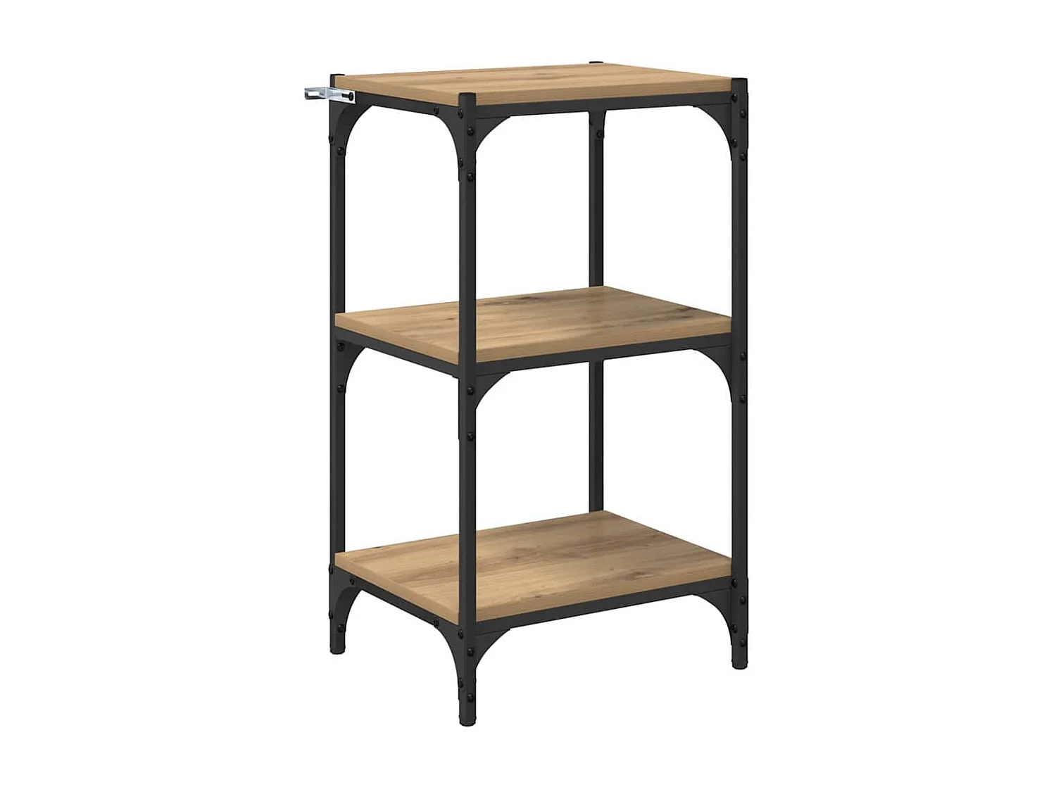 Bibliothèque chêne artisanal 40 x 33 x 70.5 cm