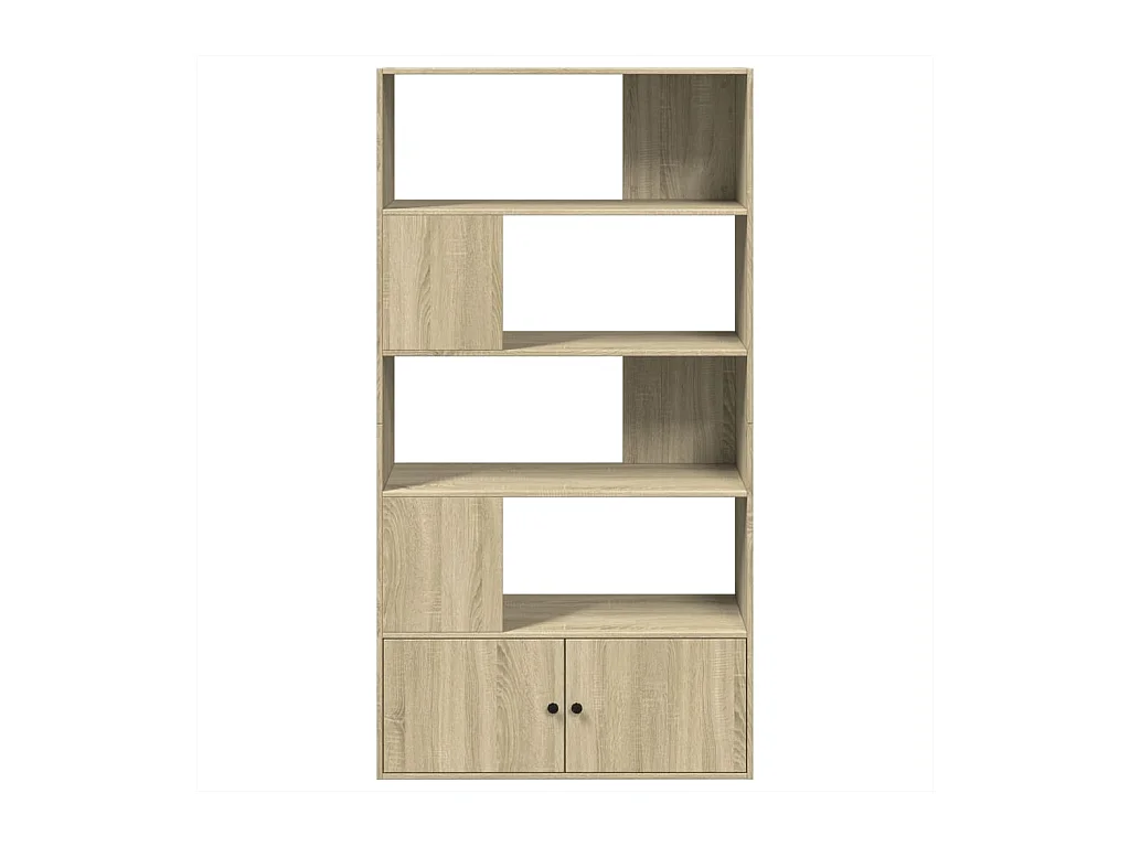 Bibliothèque chêne sonoma 100x36x189 cm bois d'ingénierie