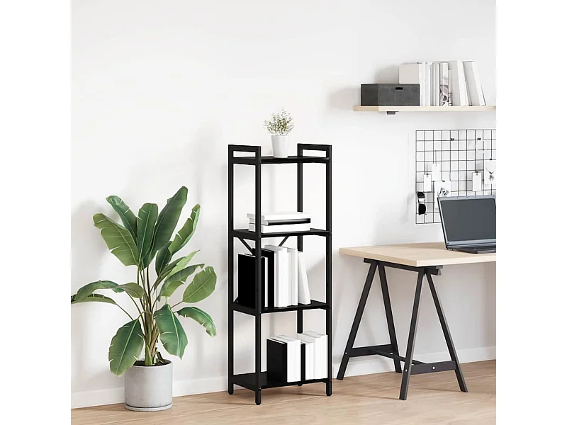 Bibliothèque Chêne noir 40 x 30 x 118 cm Bois d'ingénierie