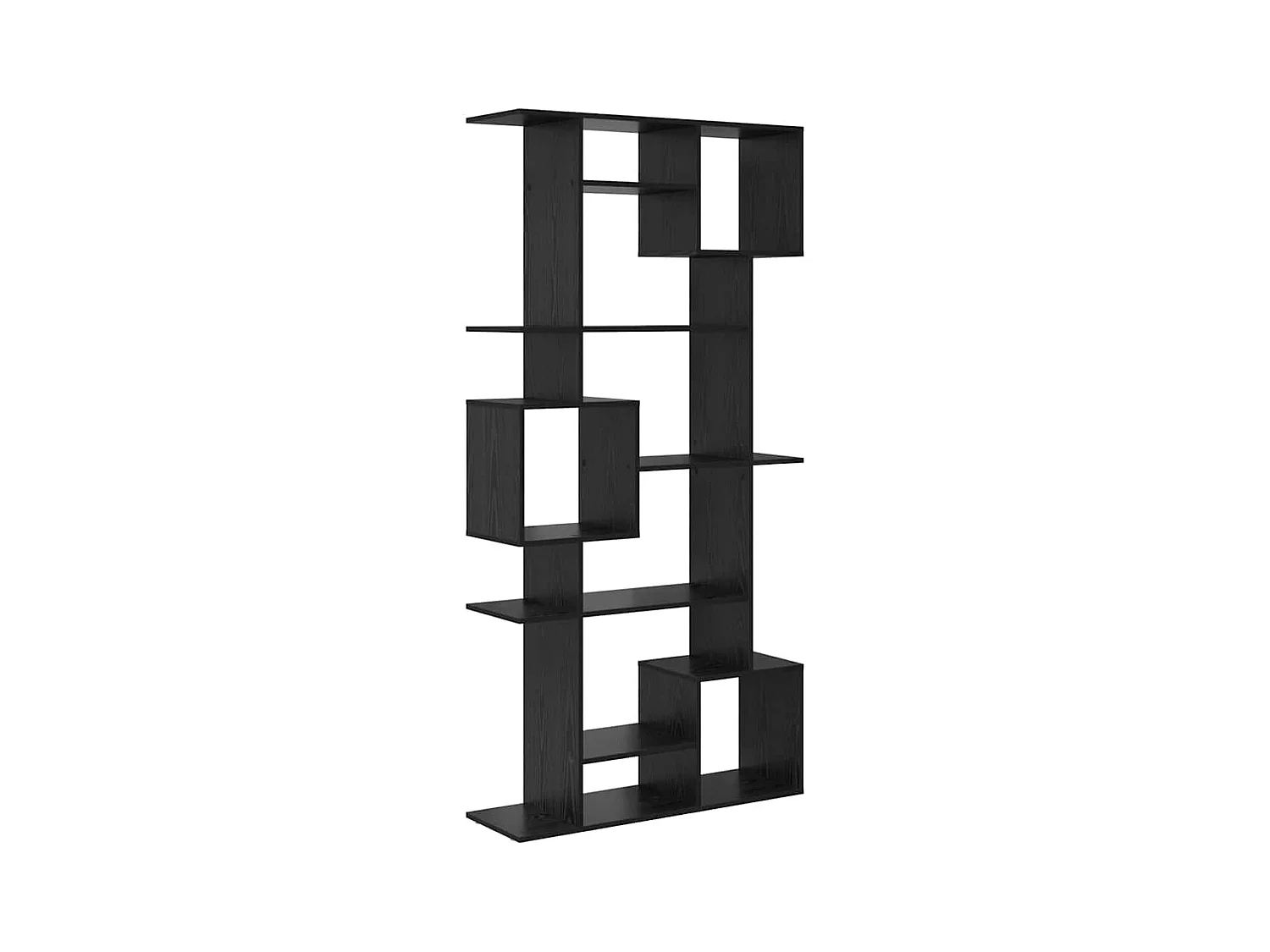 Bibliothèque Chêne noir 92 x 29 x 188 cm Bois d'ingénierie