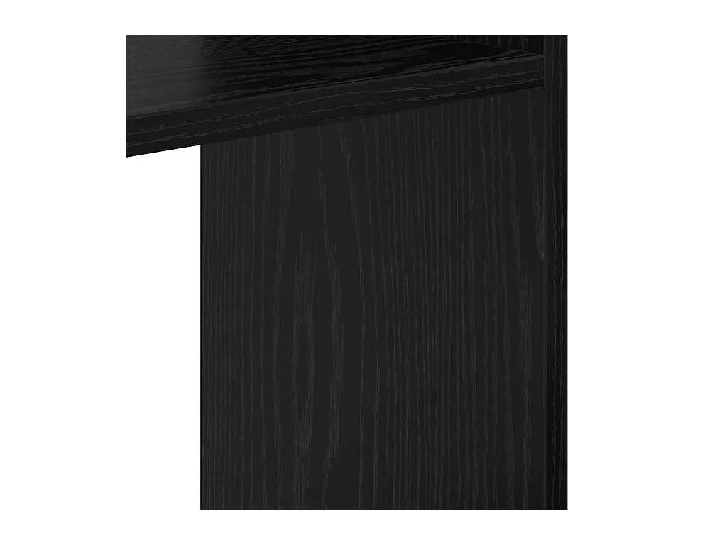 Bibliothèque Chêne noir 92 x 29 x 188 cm Bois d'ingénierie