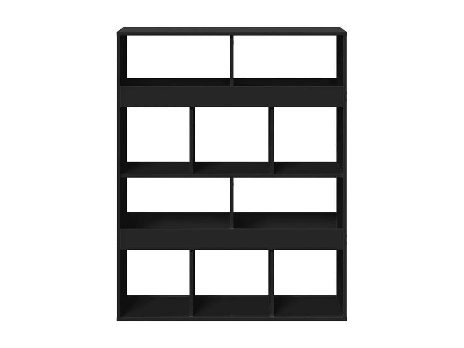 Divisória 100x33x125,5 cm derivados de madeira preto