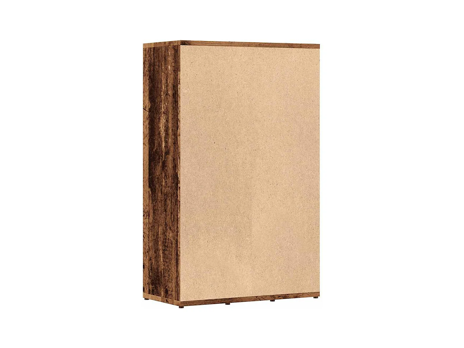 Bibliothèque vieux bois 50x25x80 cm bois d'ingénierie