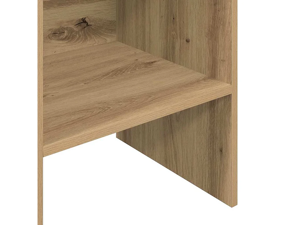 Bibliothèque chêne artisanal 40 x 35 x 180 cm Bois d'ingénierie