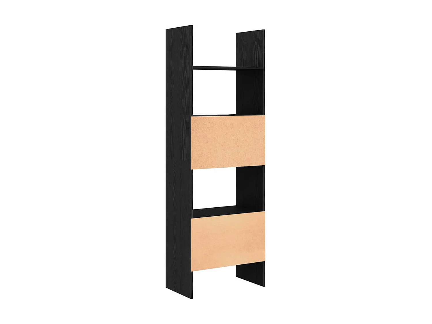 Bibliothèque Chêne noir 60 x 35 x 180 cm Bois d'ingénierie