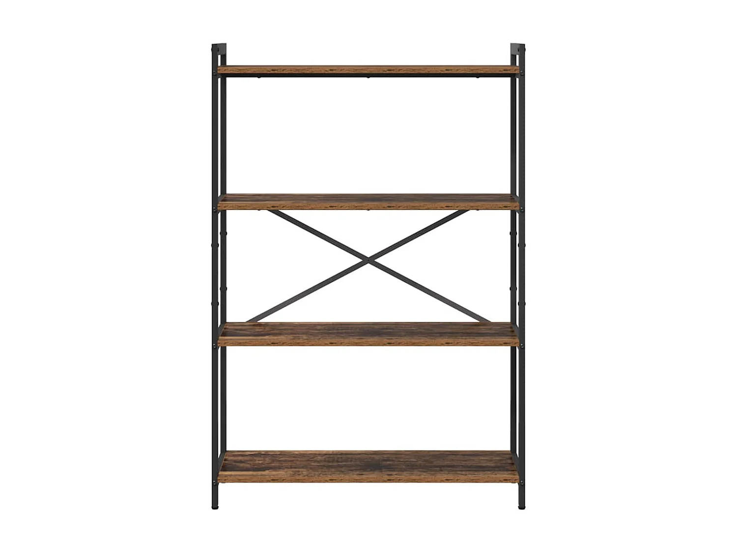 Bibliothèque Bois ancien 80 x 30 x 118 cm Bois d'ingénierie