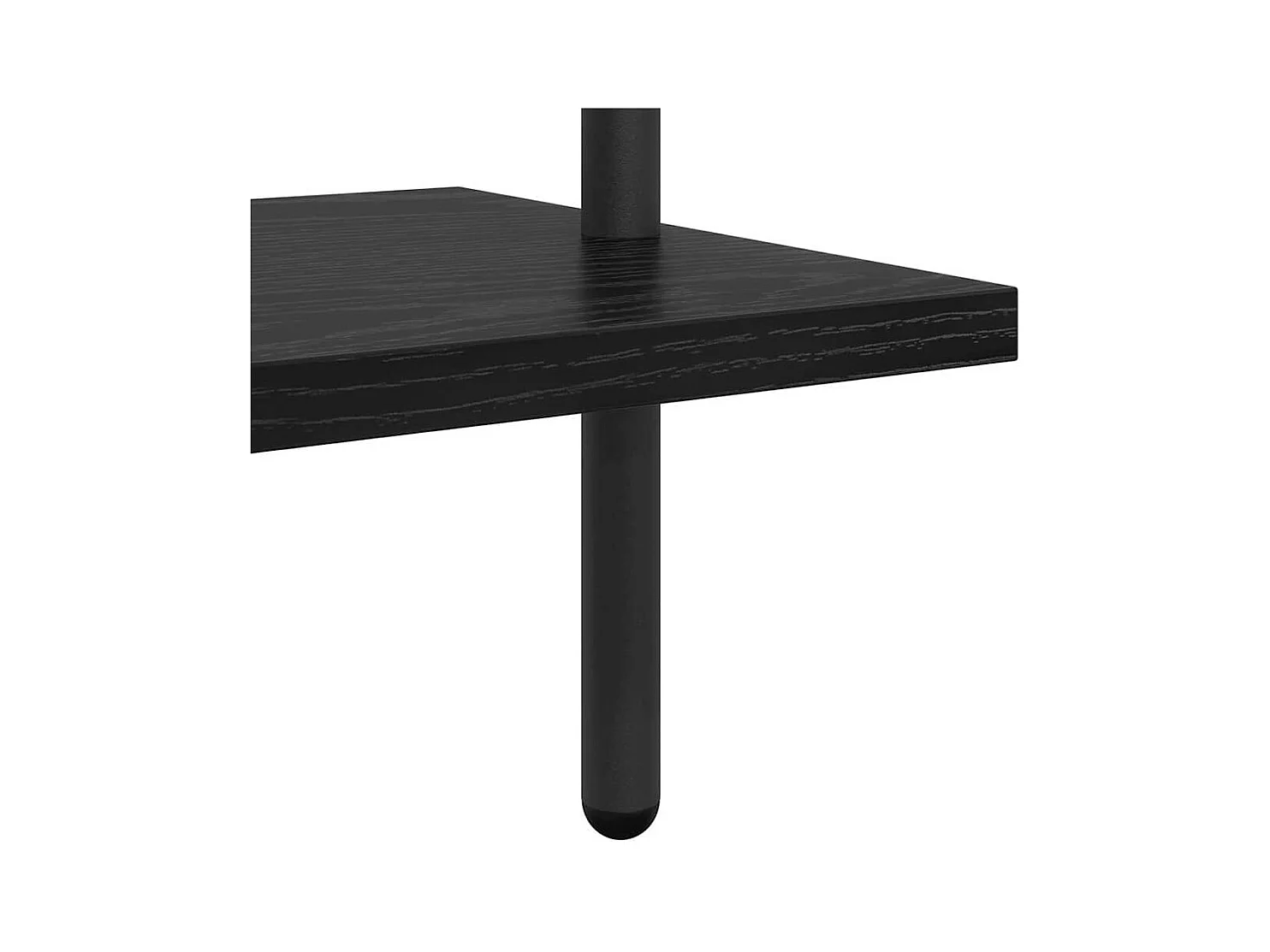 Bibliothèque Chêne noir 60 x 24 x 168 cm Bois d'ingénierie