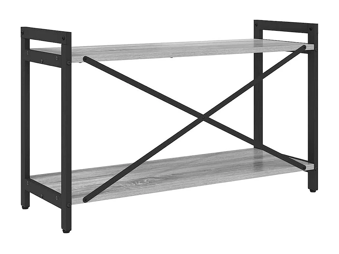 Bibliothèque Sonoma gris 80 x 30 x 48.5 cm Bois d'ingénierie