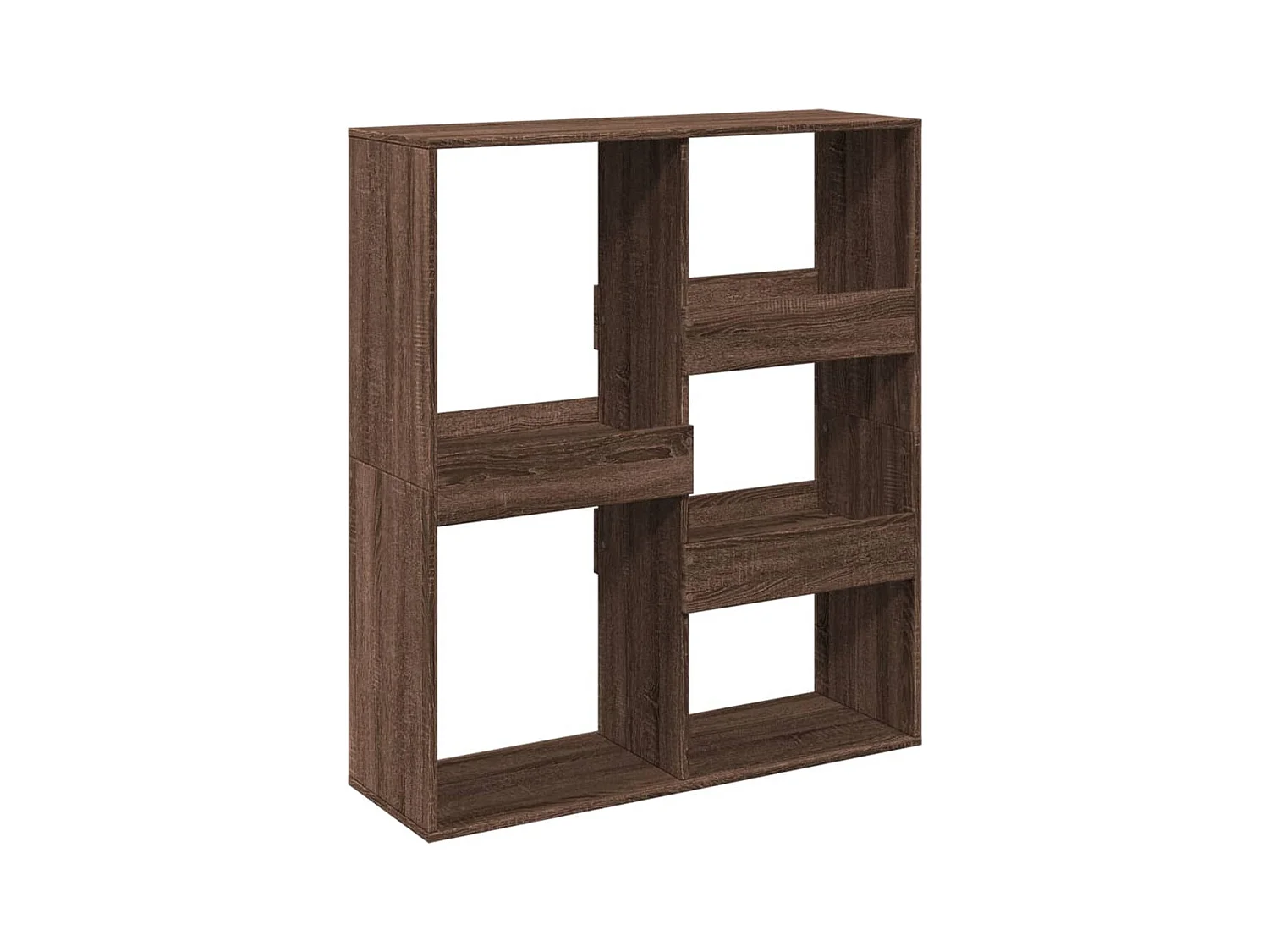 Bibliothèque/Séparateur de pièce chêne marron 100x33x115 cm