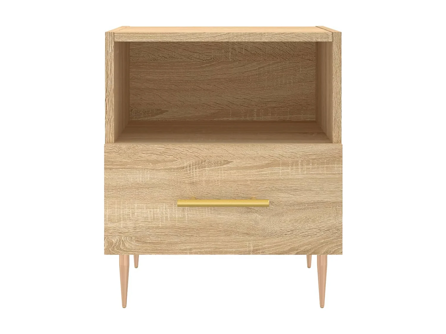 Marindor  Tables de chevet 2 pcs chêne sonoma 40x35x47,5 cm