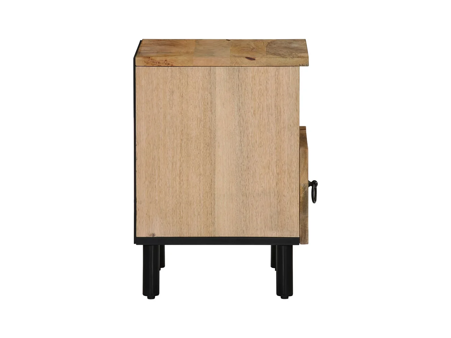 Jean-Didier  Tables de chevet 2 pcs 40x33x46 cm Bois de manguier solide