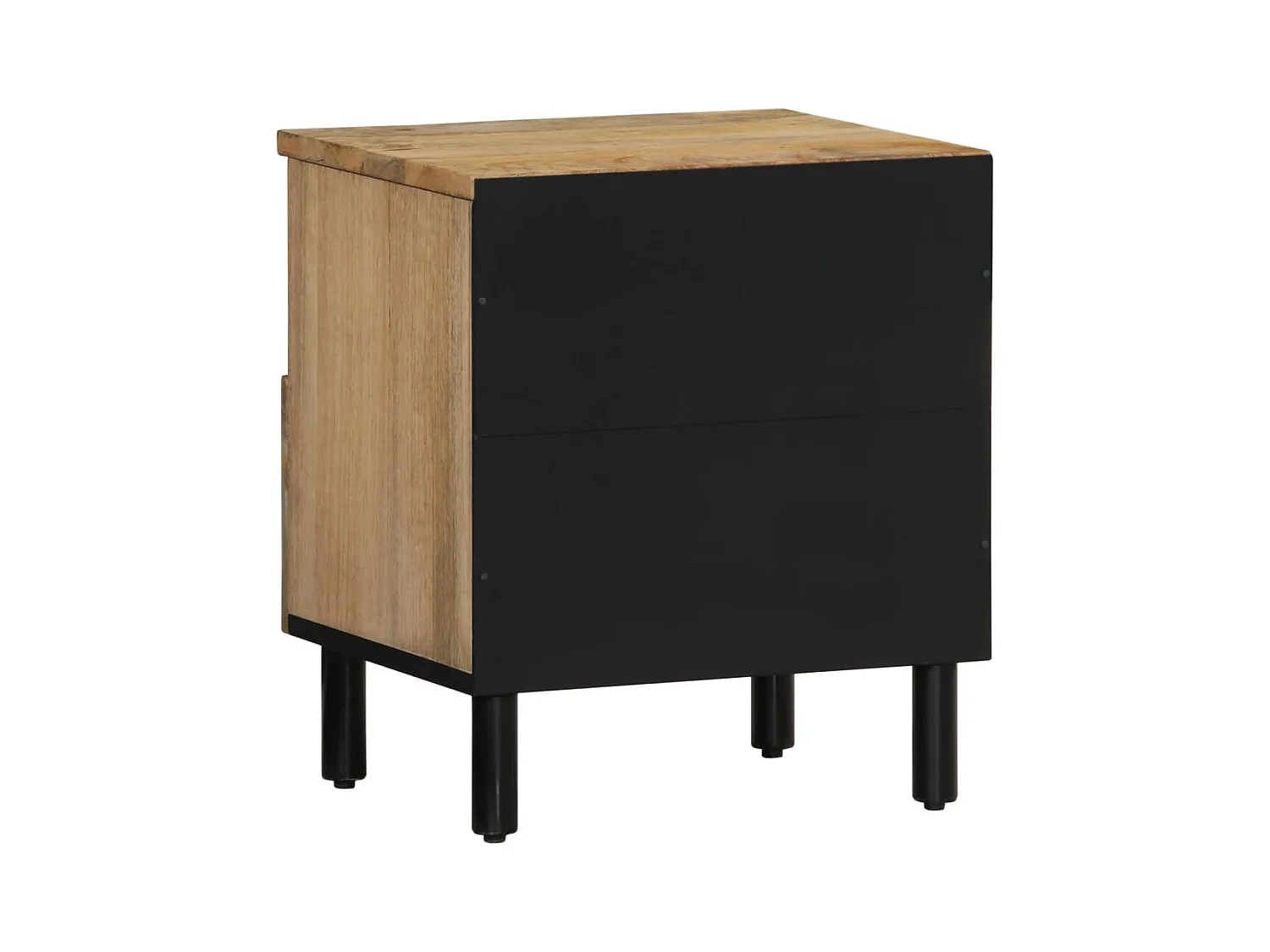 Jean-Didier  Tables de chevet 2 pcs 40x33x46 cm Bois de manguier solide