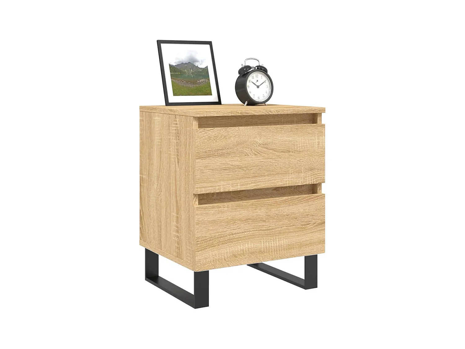 Westfield  Tables de chevet 2 pcs chêne sonoma 40x35x50 cm bois ingénierie