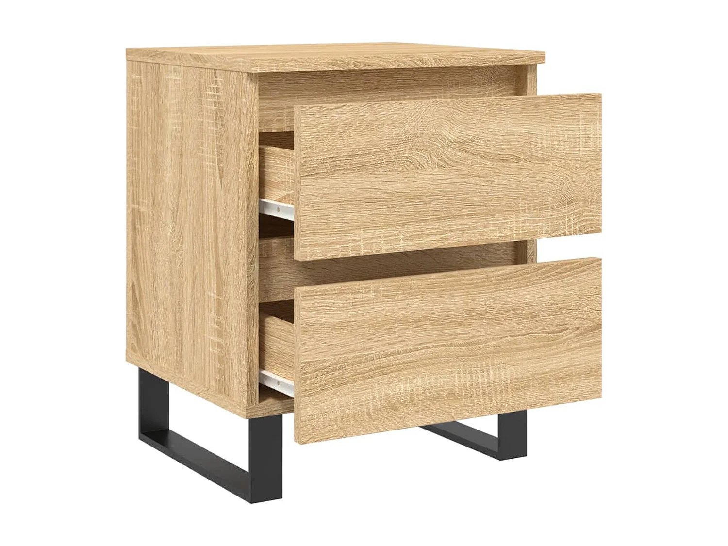 Westfield  Tables de chevet 2 pcs chêne sonoma 40x35x50 cm bois ingénierie