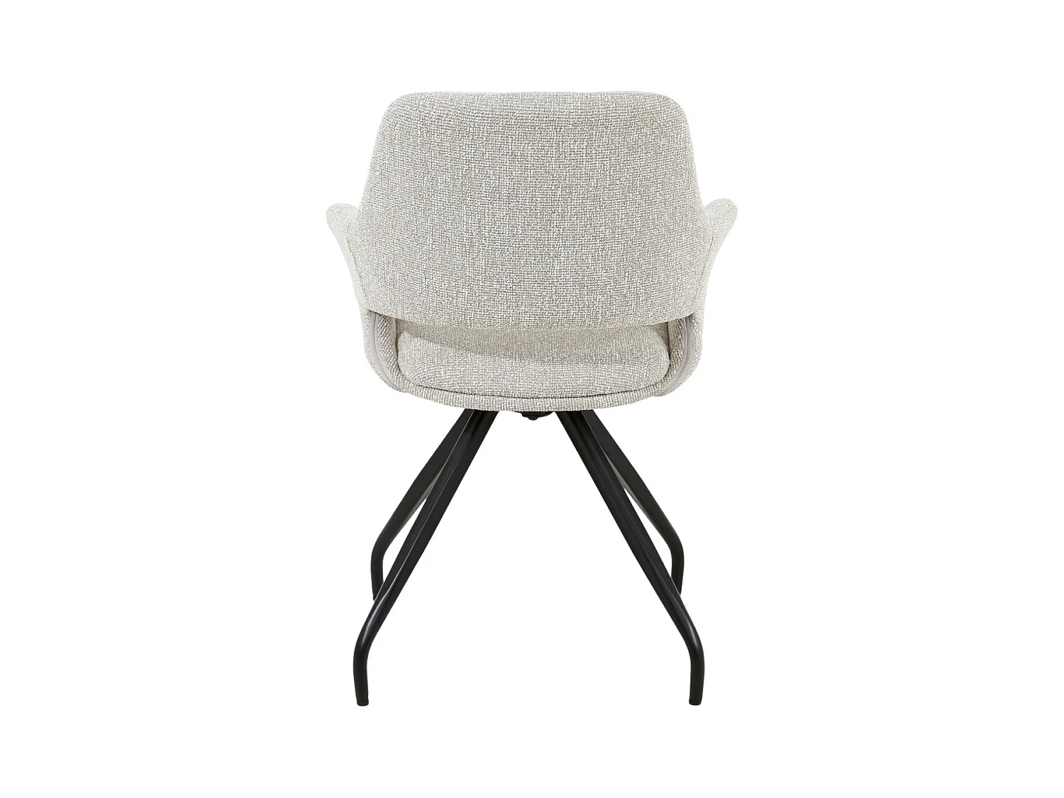 Eetkamerstoel Capp Beige Lodge Set van 2 - 61x61x88cm