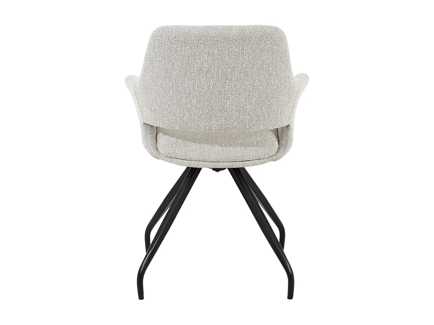 Eetkamerstoel Capp Beige Lodge Set van 2 - 61x61x88cm